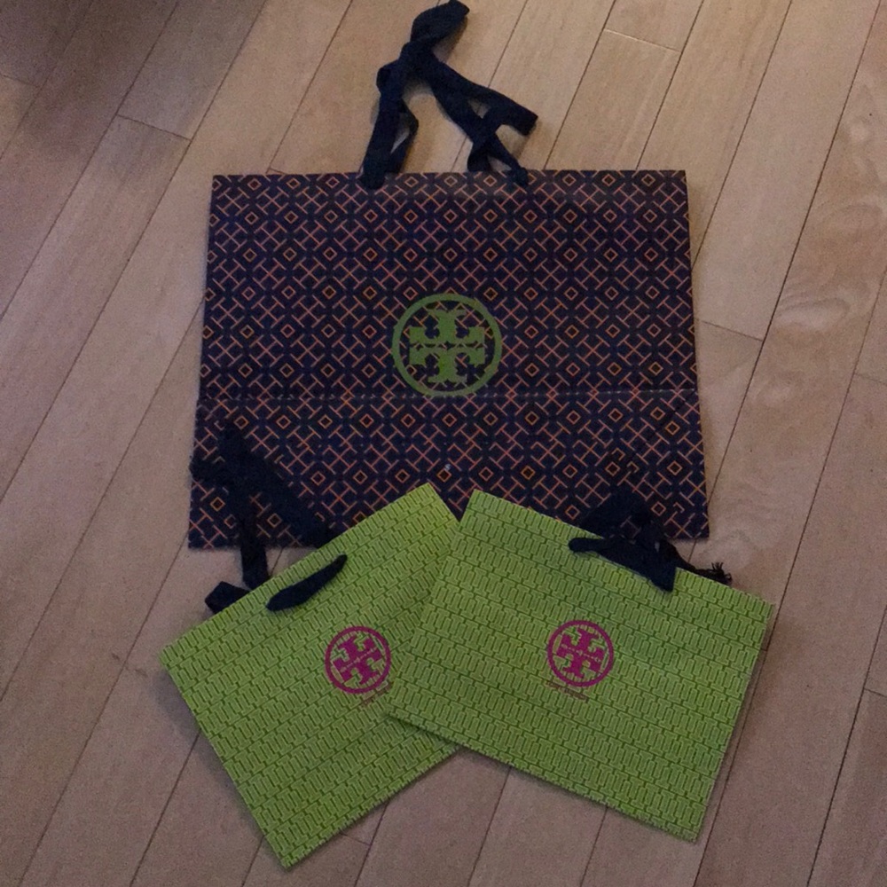 Tory Burch shopping bags bundle